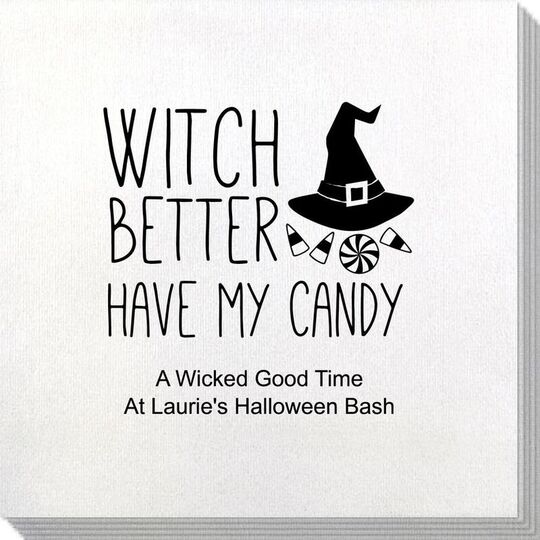 Witch Better Have My Candy Bamboo Luxe Napkins